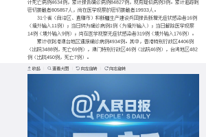 31省份增本土确诊80例内蒙古46例-内蒙古新增本土确诊病例36例