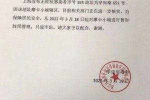 上海封闭小区最新名单.上海封闭小区最新名单公布