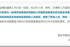 山东青岛疫情最新今天︰(山东青岛疫情最新今天情况)