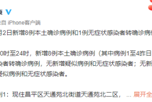 北京新增6例本土确诊2例无症状〃北京新增6例本土确诊2例无症状感染者