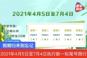 郑州限号2021最新通知6月份〃郑州限号最近通知