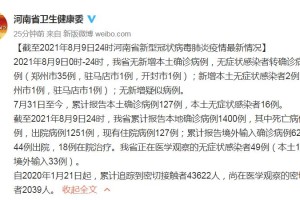 “河南新增1例本土病例” 河南新增1例本土病例详情？