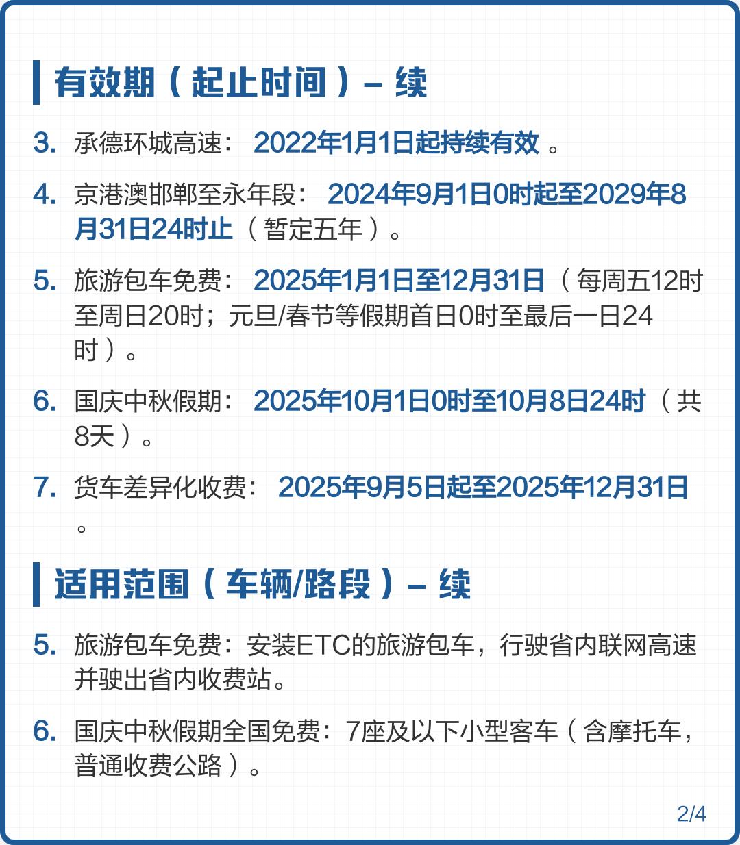 【过年高速免费到初几/2021春节高速免费到初几】-第2张图片