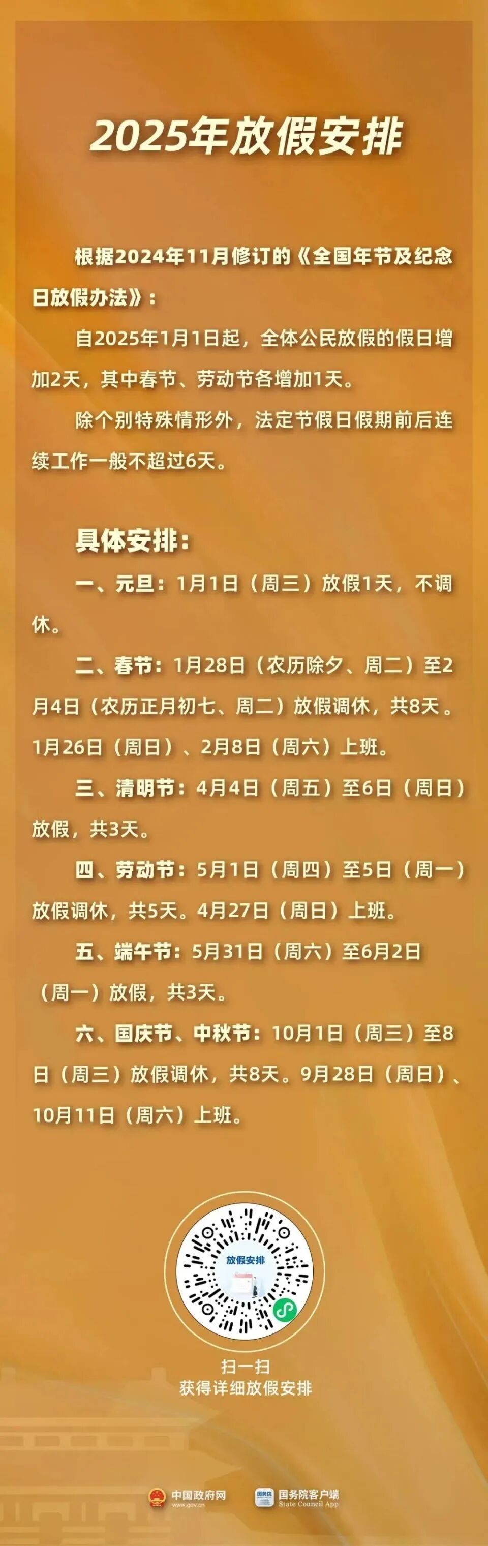 五一放假2023年放几天-202l年五一节放假时间-第2张图片