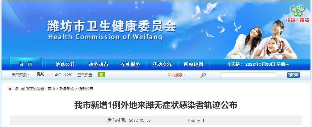 潍坊疫情最新消息今天新增病例-潍坊疫情最新消息今天新增病例轨迹-第3张图片